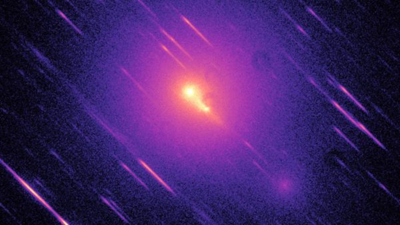 Нетипичная гигантская комета из другой звёздной системы подошла к Солнцу