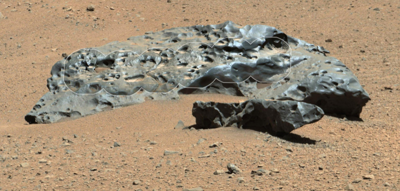 Curiosity обнаружил на Марсе инопланетный объект — его назвали «Какао»