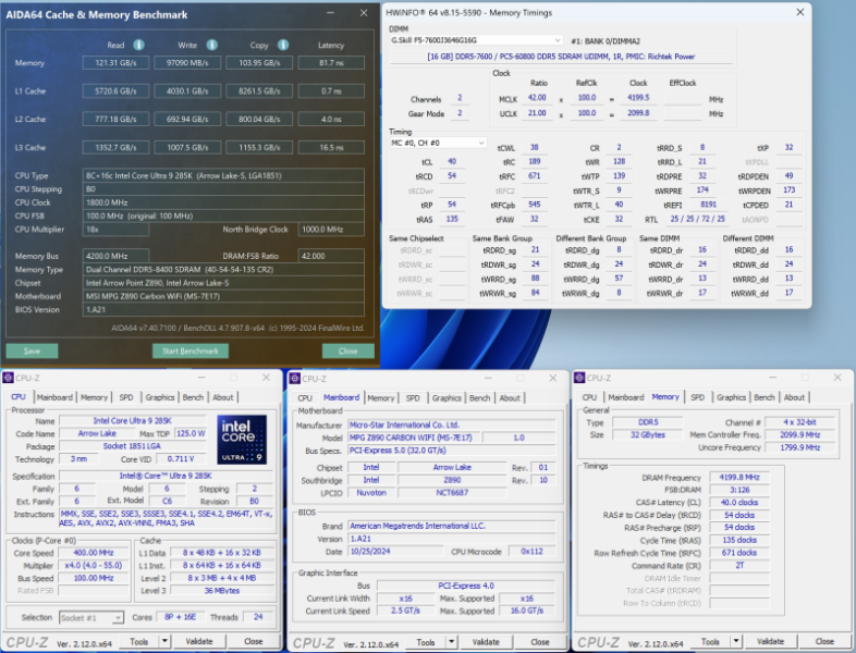 Обзор материнской платы MSI MPG Z890 Carbon WiFi: встречаем Arrow Lake во всеоружии