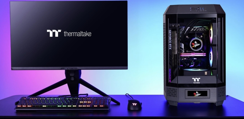 Thermaltake представила компактный, но вместительный корпус The Tower 250 для игровых систем на Mini-ITX