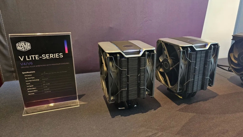 Cooler Master представила кулеры в стиле мощных автомобильных двигателей и другие новинки